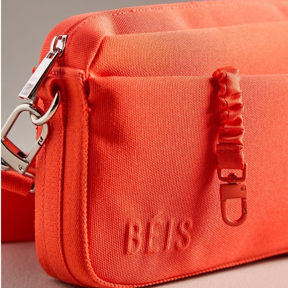 BEIS The Travel Crossbody in Flame - Picture 3 of 8